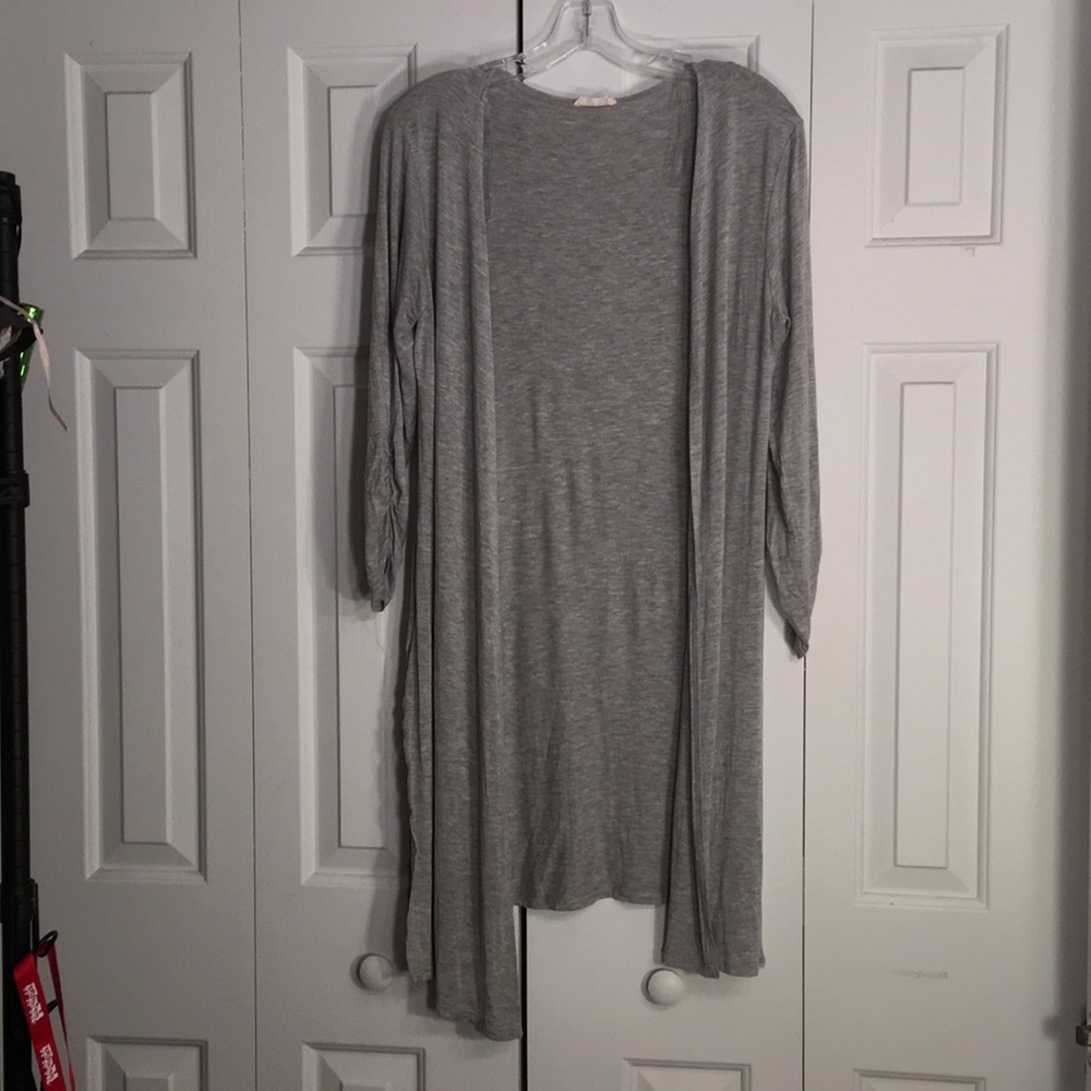Gray Cardigan